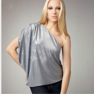 Alice + Olivia One Shoulder Top